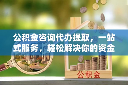 柘城公积金咨询代办提取，一站式服务，轻松解决你的资金难题