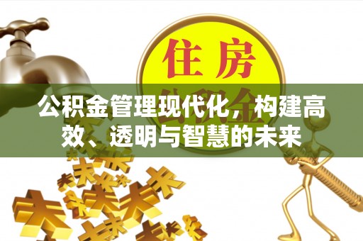 柘城公积金管理现代化，构建高效、透明与智慧的未来
