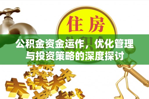 柘城公积金资金运作，优化管理与投资策略的深度探讨