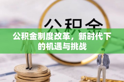 柘城公积金制度改革，新时代下的机遇与挑战