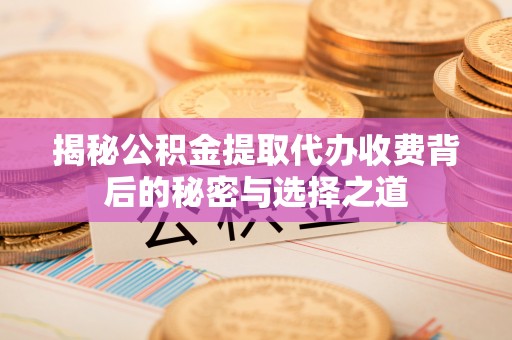 柘城揭秘公积金提取代办收费背后的秘密与选择之道